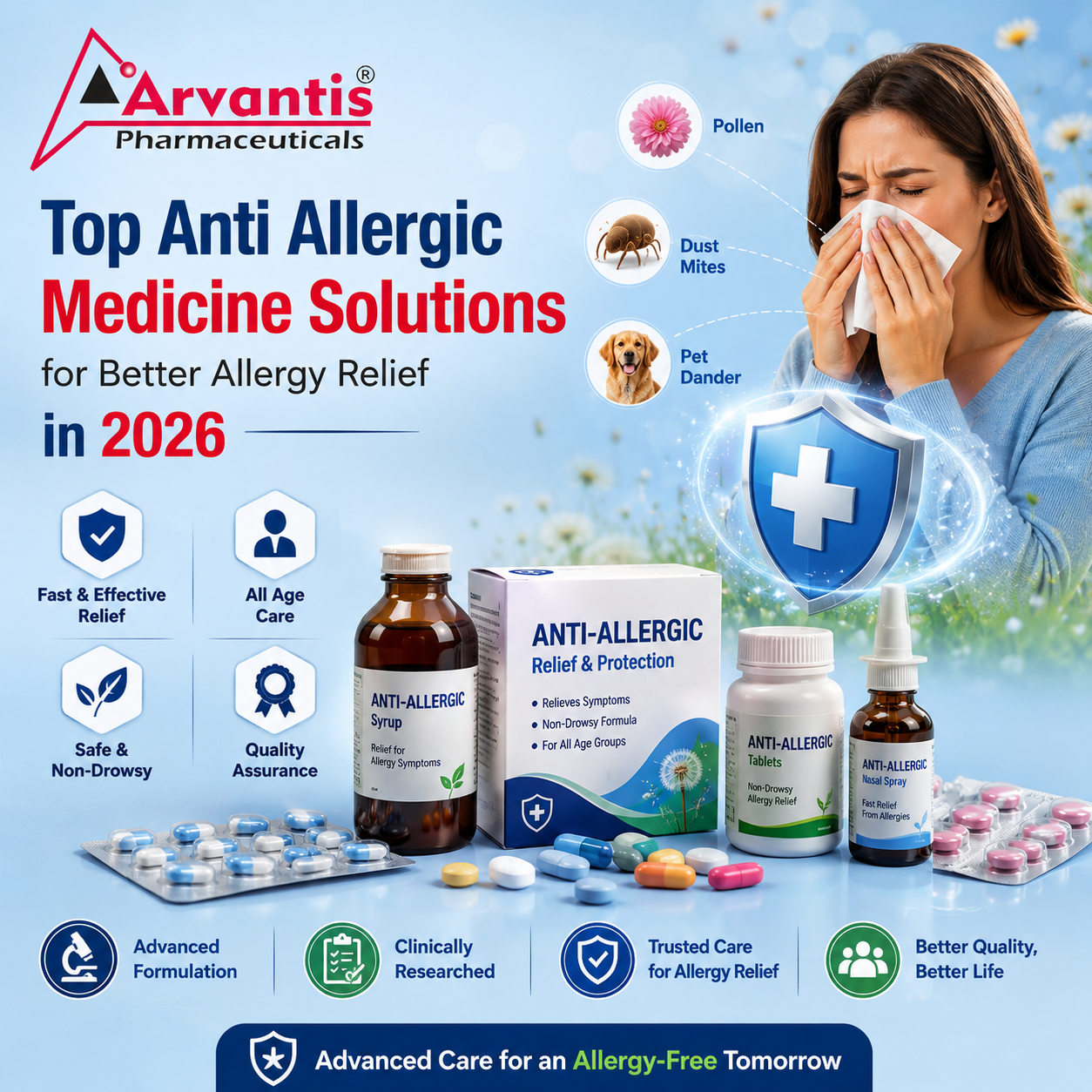 Top Anti Allergic Medicine Solutions for Better Allergy Relief in 2026