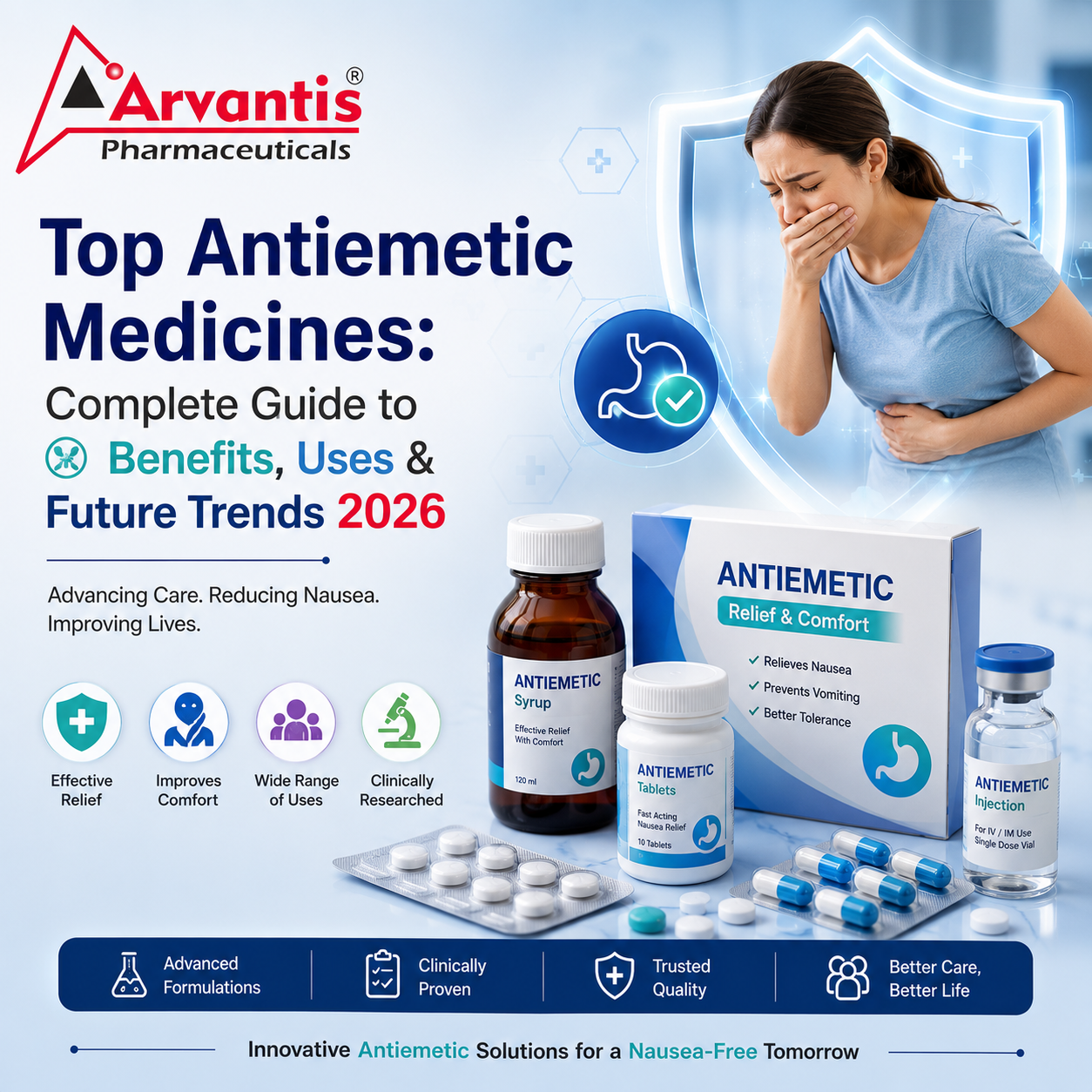 Top Antiemetic Medicines: Complete Guide to Benefits, Uses & Future Trends 2026