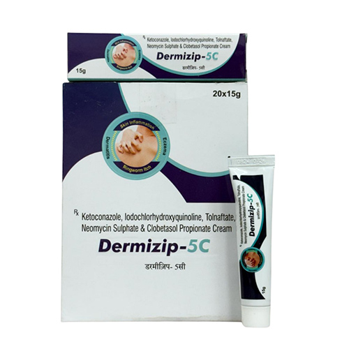 Dermizip 5C Cream Manufacturers in New Delhi