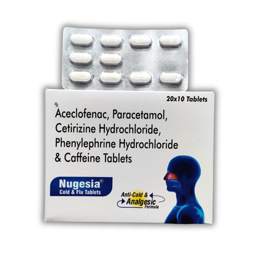 Nugesia®-Cold & Flu Manufacturers in New Delhi