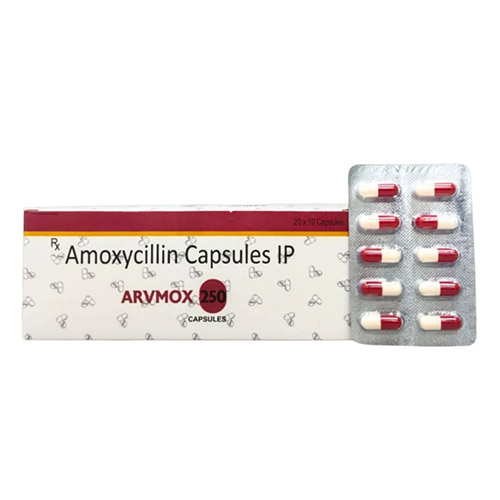 Arvmox-250 caps Manufacturers in New Delhi